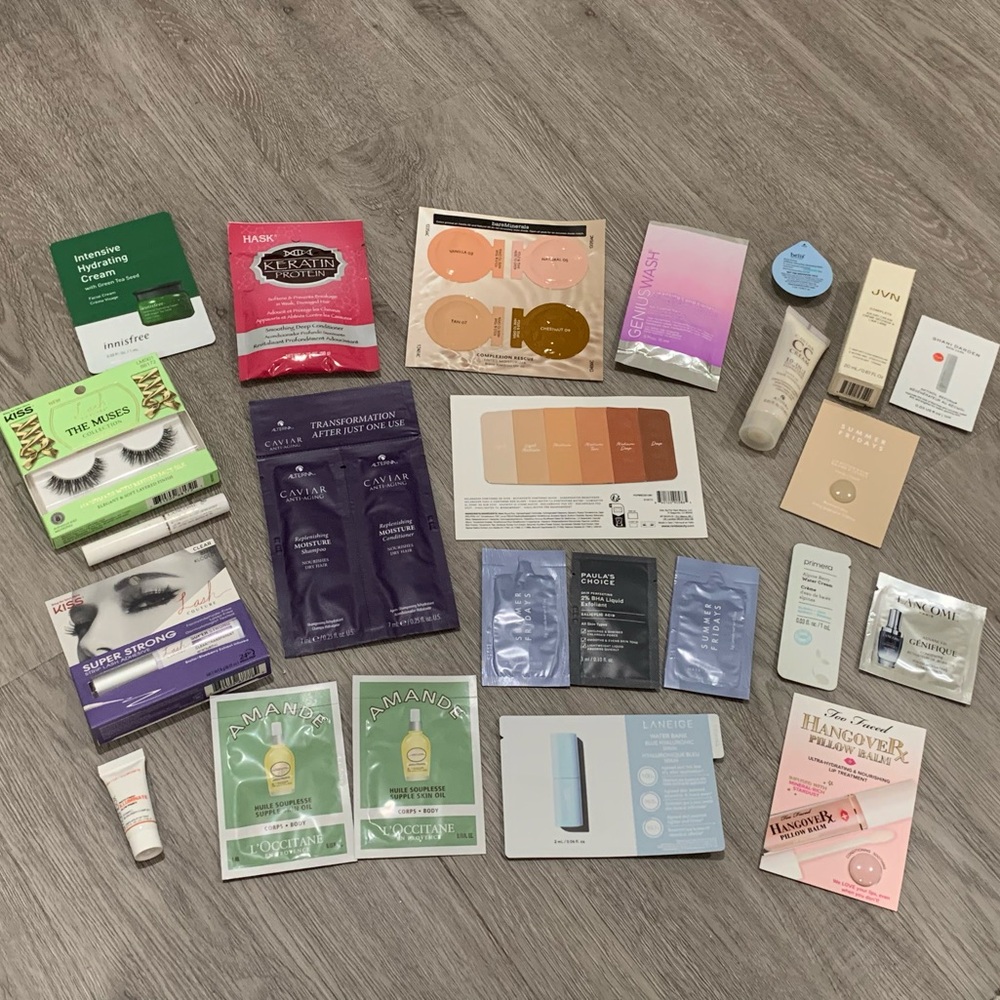 *NEW* Skincare, Makeup, and Hair Samples